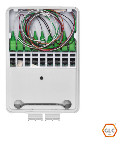 Caja Distribucion Ftth 1x8 Sc/apc Fttb Fácil Conexión Glc