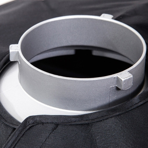Softbox Bowens 120cm Octagonal Com Grid Para Flash Tocha
