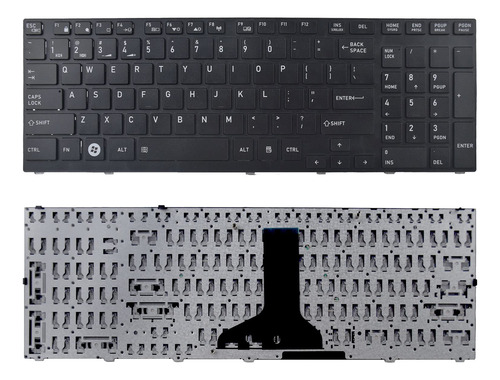 Sunmall Teclado Repuesto Para Toshiba Satellite P750 P750d