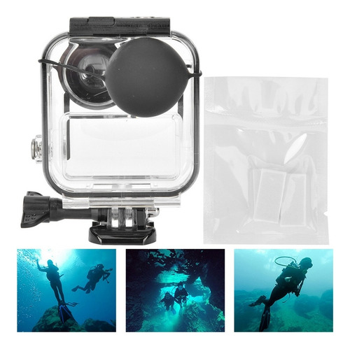 Funda Protectora Impermeable Para Cámara Gopro Max 360° Pano