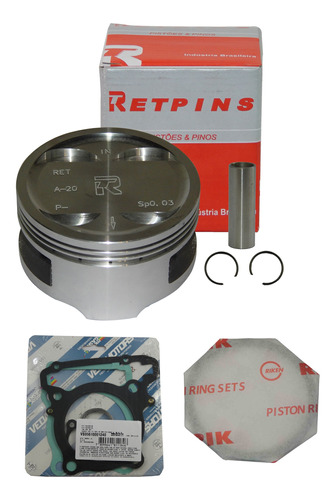 Kit Pistão E Anel Cb 300 Para 330 Cc 84,25 Marca: Retpins