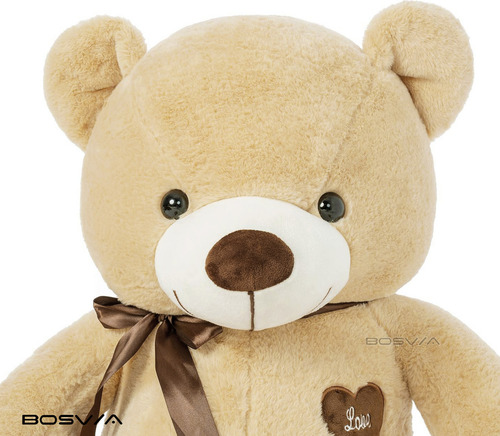 Urso De Pelúcia Gigante Brinquedo Presente Para Meninas 1.1m