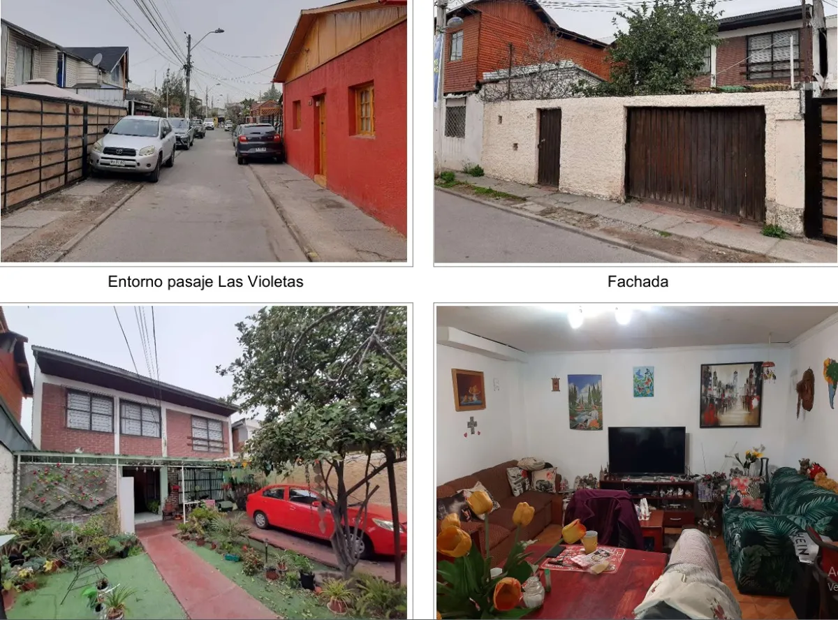 Imagen 2 de 5 de Casa Hermosa Buen Sector Comuna La Granja Pje Cerrado Metro