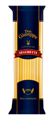 Fideos Spaghetti 400g Don Guiseppe Pack 5, Sabrosos