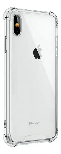 Carcasa Para iPhone X O iPhone XS Transparente + Mica Vidrio