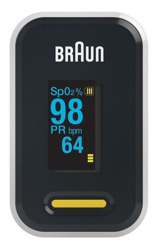 Oximetro De Pulso Braun Bpx800us Para Dedo Frecuencia Cardio