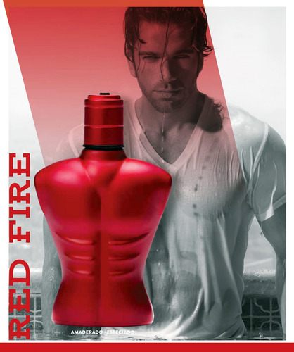 Perfume De Hombre Red Fire X 100ml. Monique