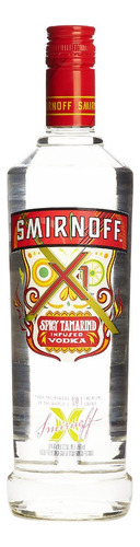 Pack De 6 Vodka Smirnoff Tamarindo 750 Ml