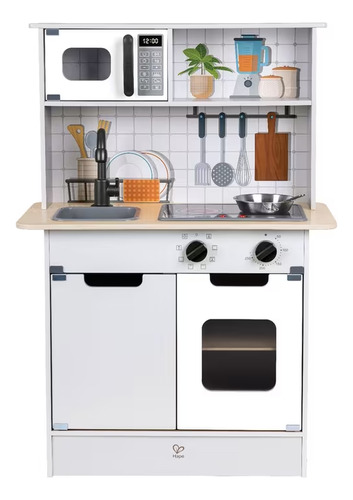 Cocina De Madera Con Luz Y Sonido Hape