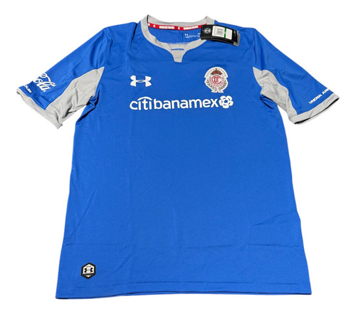 Jersey Diablos Rojos D Toluca Under Armour 2018 Portero Azul