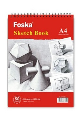 Block Artista A4 Foska Para Bocetos (sketch Book)