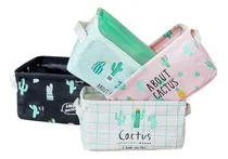 Comprar Cesta Plegable Krlifcsl Cesta Plegable Con Diseño De Cactus,