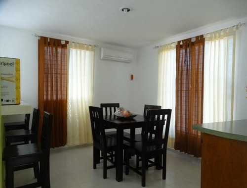 Casa En Renta En Cd. Caucel / Mérida (yucatán) Amueblada De 2 Recamaras