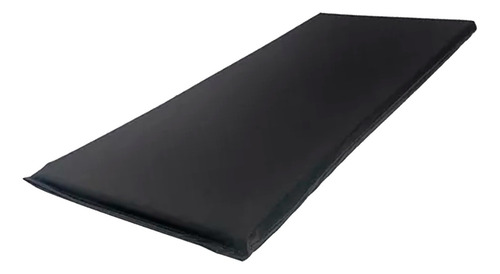 Colchonete 1 Metro X 60 Cm X 3 Cm Em Espuma E Impermeável Cor Preto