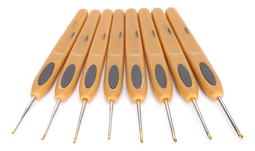 Kit De 8 Ganchos Para Coser Y Ganchillo, Hilo Ergonómico