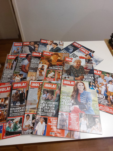 Revistas Hola Argentina Años 2020 A 2022 Lote Por 16 (Usado)