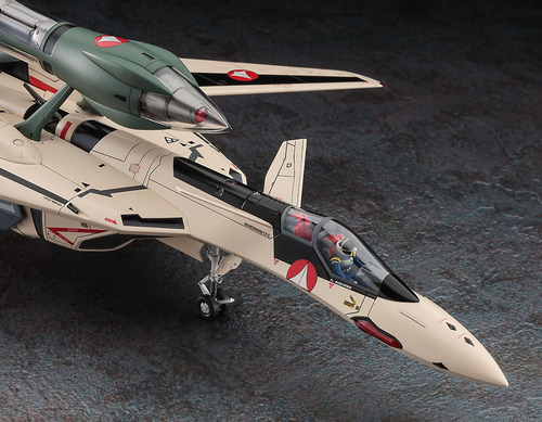 Yf-19 W/fast Pack & Fold Booster Hasegawa 1/72 Macross Plus