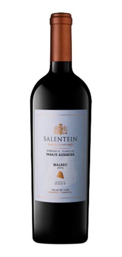 Vino Salentein Single Vineyard Malbec Pje. Altamira 750ml.