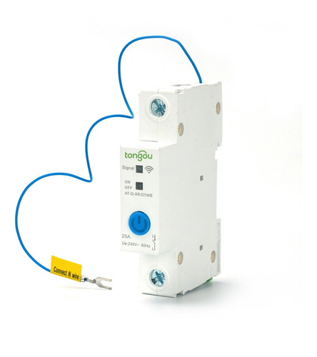 Interruptor Automático De Disyuntores Wifi 1p Y Asistente