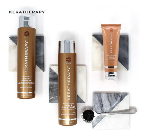 Keratherapy Shampoo Reparador Keratinfixx Com Infusão De Que