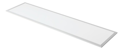 Cu Pack 4 Unid Panel Led 120x30 48w Luz Neutro 6500k Techo Color Blanco