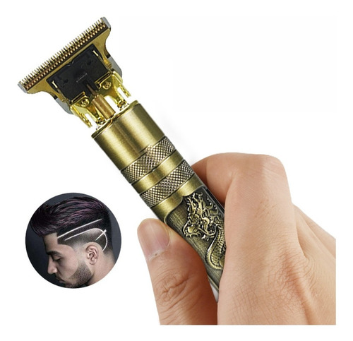 Máquina De Cortar Cabelo Fazer Barba Acabamento Profissional