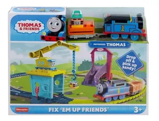 Pista Thomas & Friends Set De Juego Carly Y Sandy Motorized