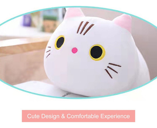 Almohada Suave Para Sofá De Peluche, Para Abrazar A Un Gato