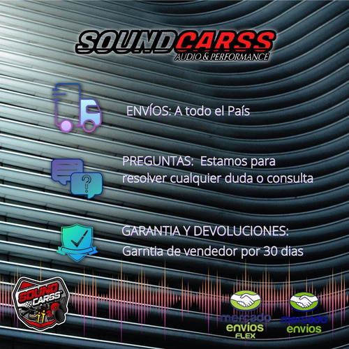 Imagen 4 de 5 de Potencia Amplificador Taramps 4 Canales Ts400.4