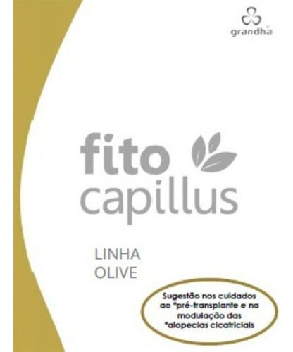 Shampoo Grandha Fito Capillus Olive Pré Pos Implante Capilar