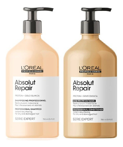 Pack Loreal Shampoo Y Acondicionador 750 Ml