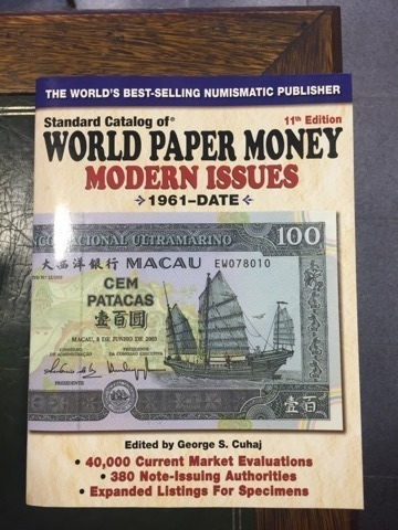 Libro World Paper Money  Moderno 1961-2005 Catálogo Pick