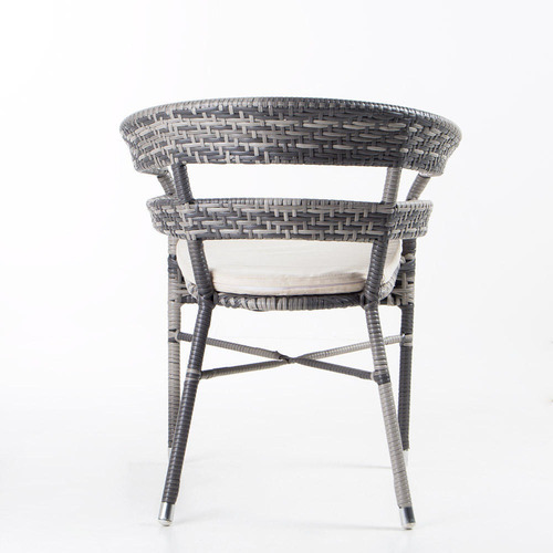 Imagen 6 de 9 de Set Terraza Borneo Gris 3 Pc D-16/b-50