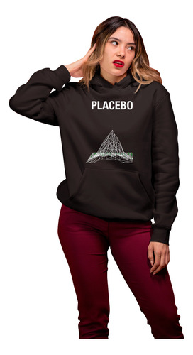 Hoddie/sudadera Rock Alternativo Placebo Cd Logotipo