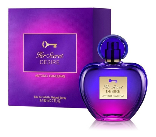 Perfume Mujer Her Secret Desire De Antonio Banderas 80ml