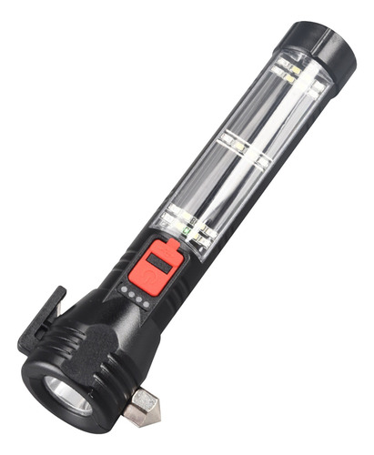 Linterna Led Usb E Solar Con Carga Usb Para Coche, Luz Fuert