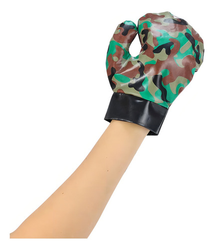 Costal Saco Box C/ Guanteletas Diako P/niños De 6 A 10 Años Color Militar
