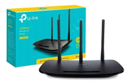 Router Tp-link 3 Antenas / 4 Puertos Lan Y 1 Wan / 450mbps