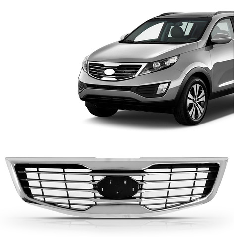 Grade Dianteira Sportage 2011 2012 2013 2014 Cromada