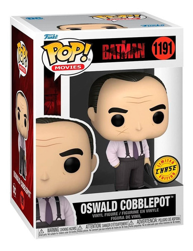 Funko Pop The Batman Oswald Cobblepot #1191 Exclusivo Chase