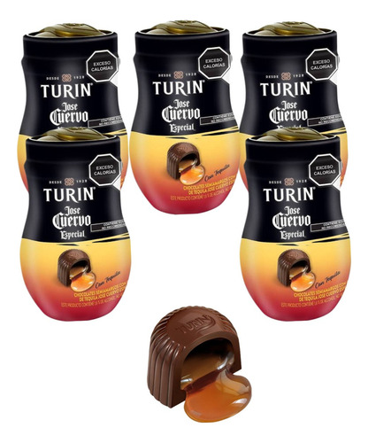 Chocolate Jose Cuervo Especial 5 De 270g 27pz Tequila Turin