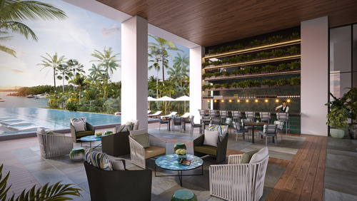 Departamento En Venta En Cancún, Sls Bahia Beach, Amplias Recamaras Con Lujo