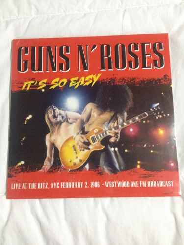 Vinilo Lp Guns N Roses Live At The Ritz Nyc 1988 Nuevo Impor