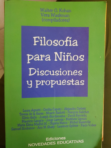 Filosofía Para Niños.