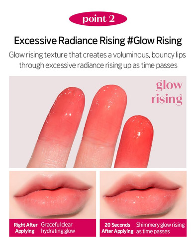 Etude Over Glowy Tint #2 Peach Sugar | Tinte Labial Vegano N