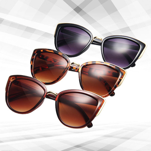 Imagen 6 de 8 de 3 Gafas De Sol Al Aire Libre Ojo De Gato Gafas De Sol Vintag