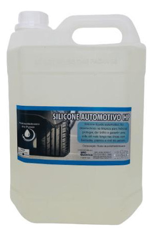 Silicone Automotivo Líquido 5 Litros Hp