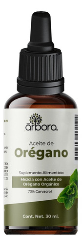 Aceite De Orégano - Árbora. 30 Ml