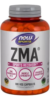 Now® Sports Zma® Sports Recovery Zinc Mag B6 X 180 Cáps