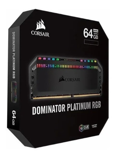 Memoria Corsair Dominator Platinum Rgb 64gb 3600mhz 2x32gb